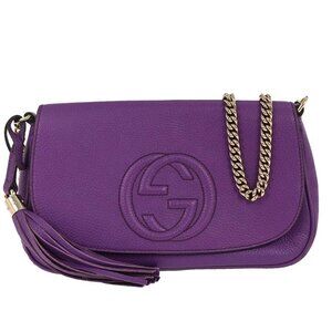Gucci Purple Soho Chain Shoulder Bag 336752 213317 166605